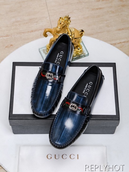 Gucci 2020 Mens Leather Loafer