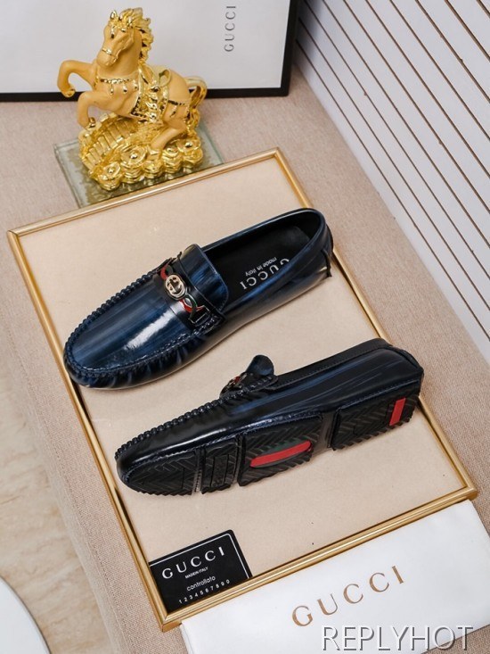 Gucci 2020 Mens Leather Loafer