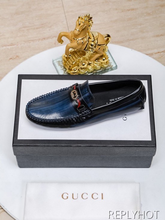 Gucci 2020 Mens Leather Loafer