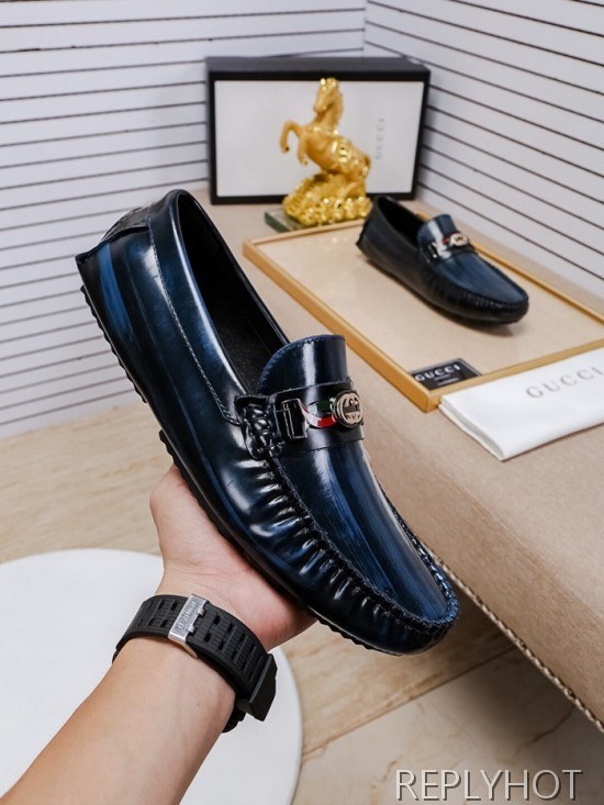 Gucci 2020 Mens Leather Loafer