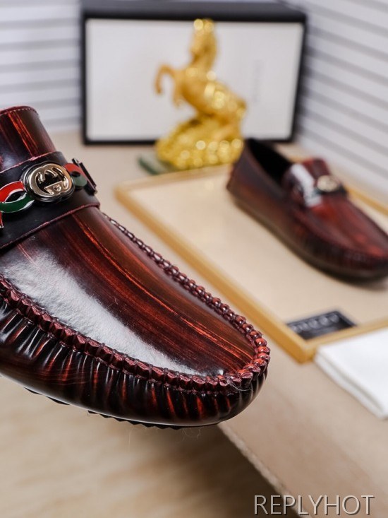 Gucci 2020 Mens Leather Loafer