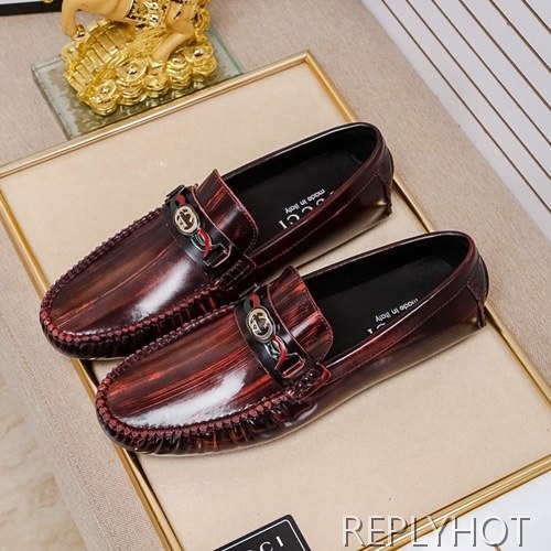 Gucci 2020 Mens Leather Loafer