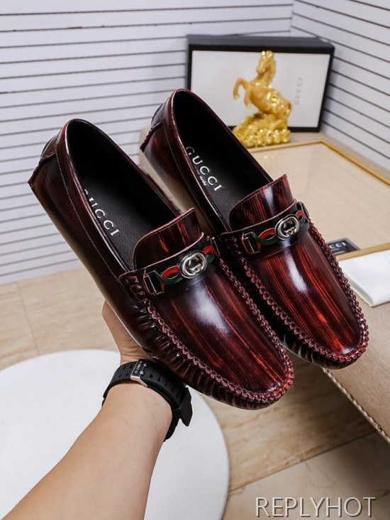 Gucci 2020 Mens Leather Loafer