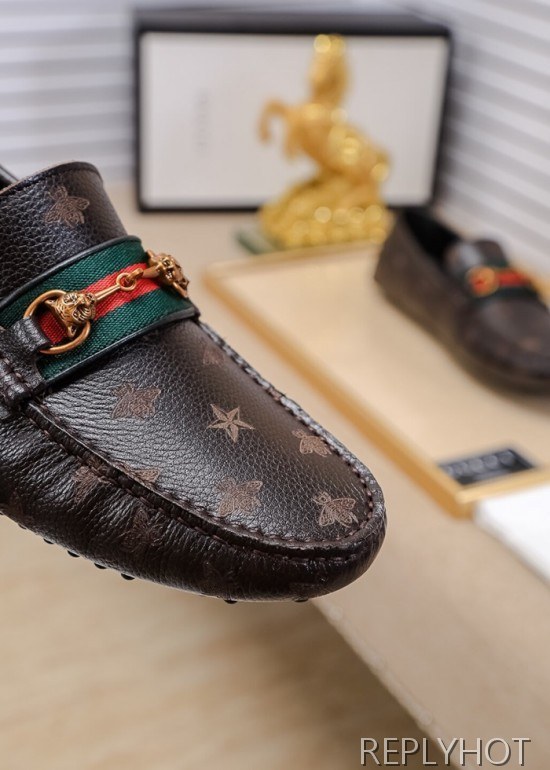 Gucci 2020 Mens Leather Loafer