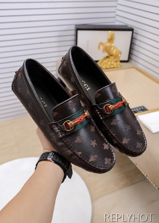 Gucci 2020 Mens Leather Loafer