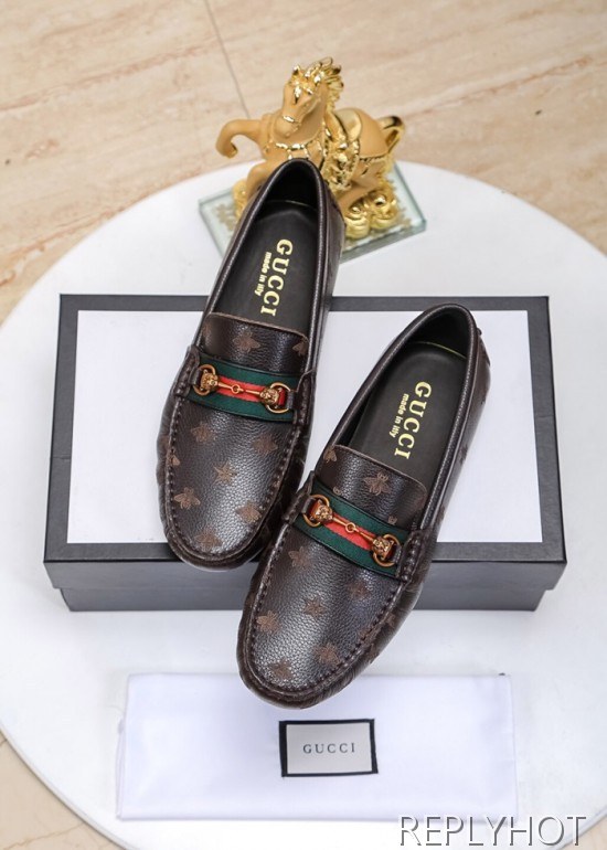 Gucci 2020 Mens Leather Loafer