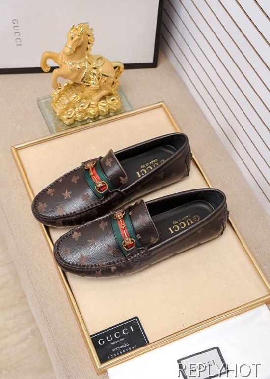 Gucci 2020 Mens Leather Loafer