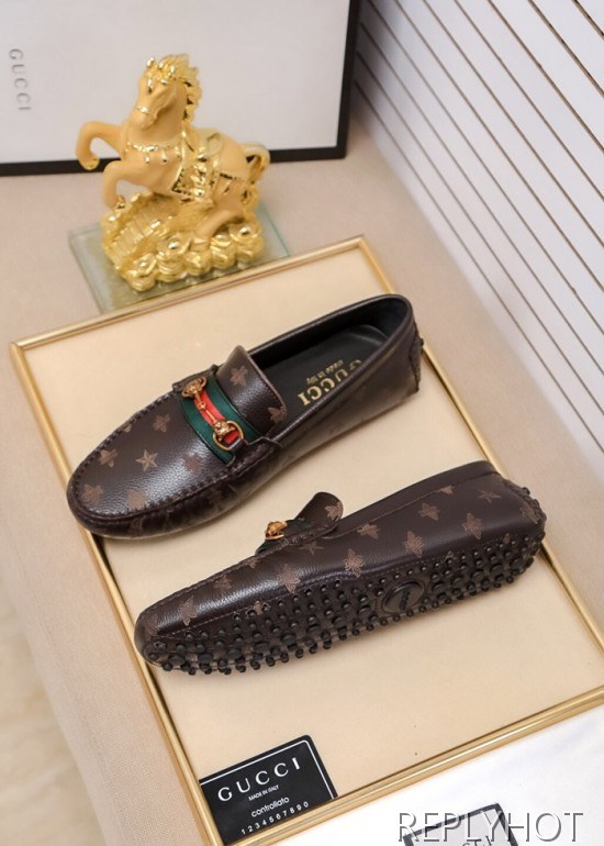 Gucci 2020 Mens Leather Loafer