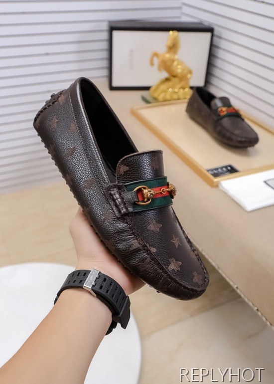 Gucci 2020 Mens Leather Loafer
