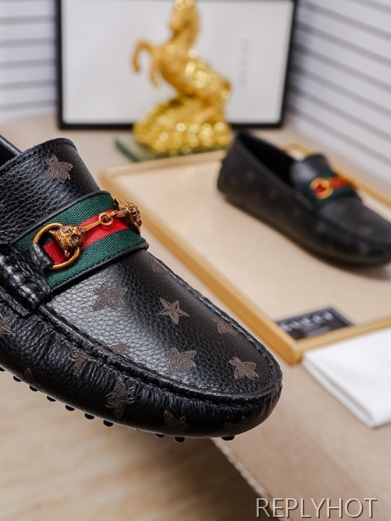 Gucci 2020 Mens Leather Loafer