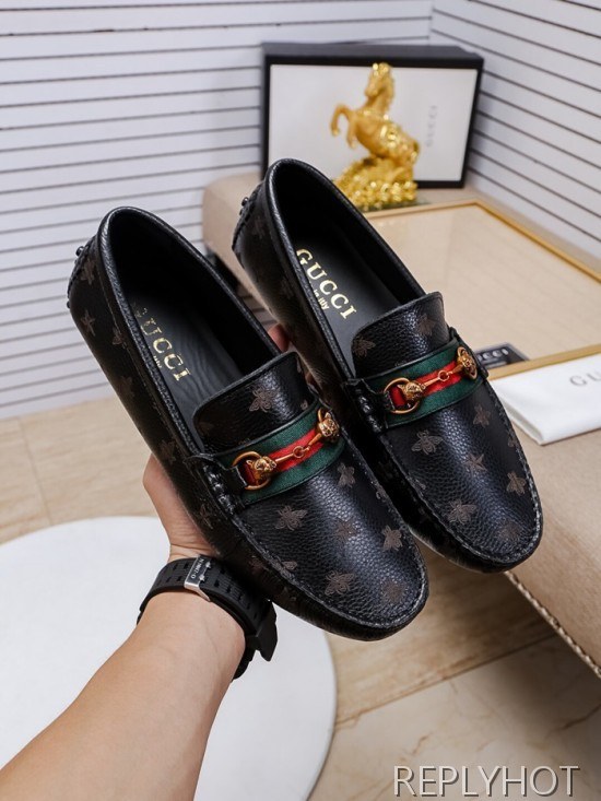 Gucci 2020 Mens Leather Loafer