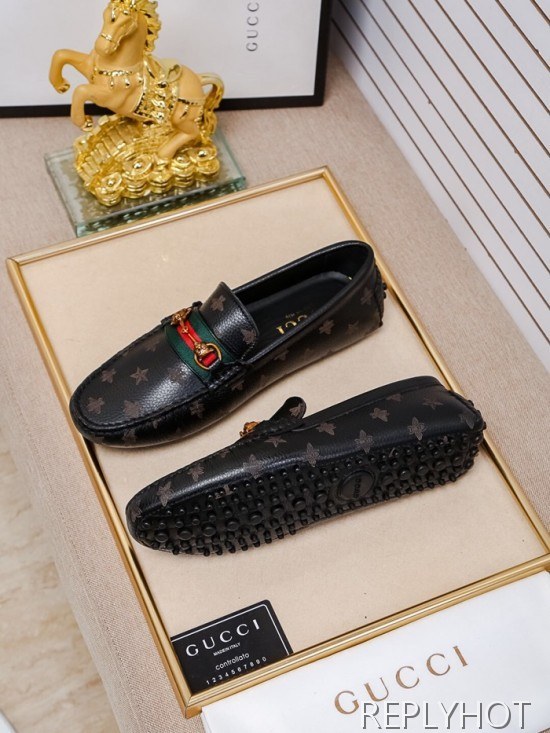 Gucci 2020 Mens Leather Loafer