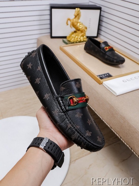 Gucci 2020 Mens Leather Loafer