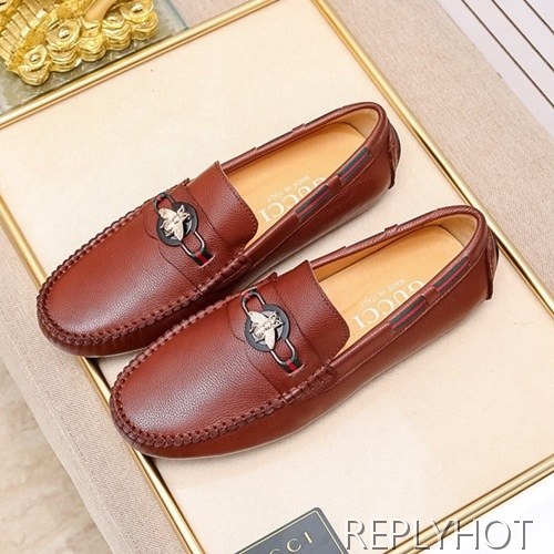 Gucci 2020 Mens Leather Loafer