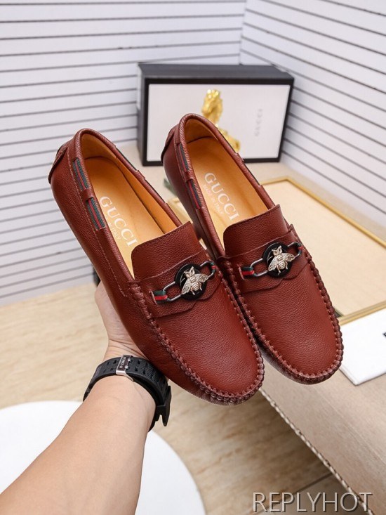 Gucci 2020 Mens Leather Loafer