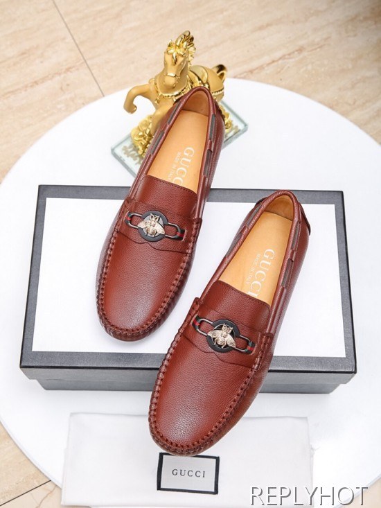 Gucci 2020 Mens Leather Loafer