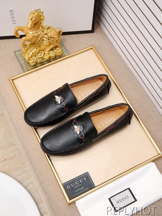 Gucci 2020 Mens Leather Loafer