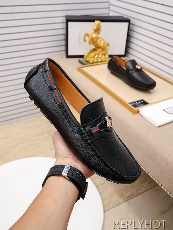 Gucci 2020 Mens Leather Loafer