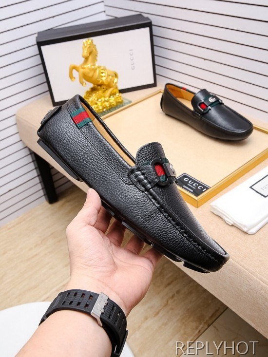 Gucci 2020 Mens Leather Loafer