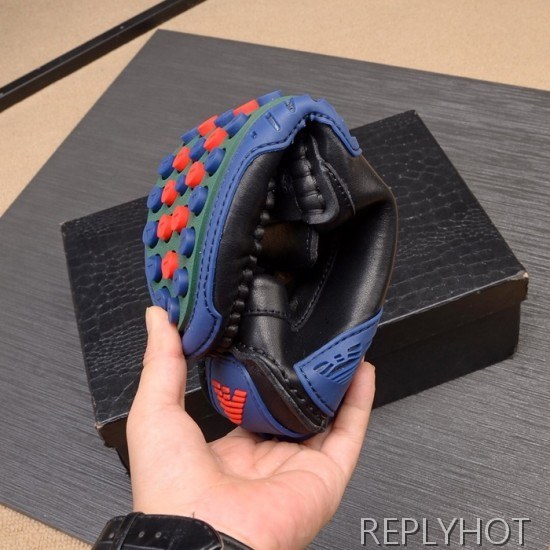 Armani 2020 Mens Leather Loafer