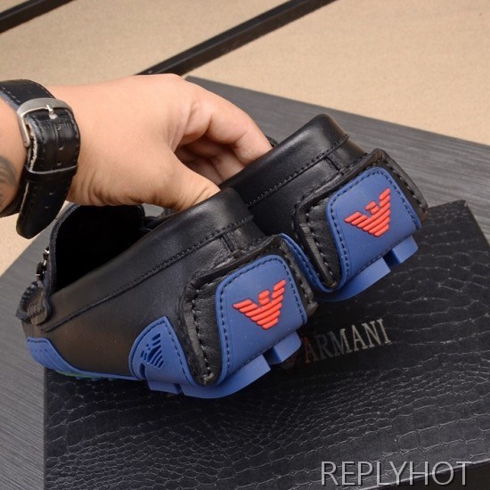 Armani 2020 Mens Leather Loafer