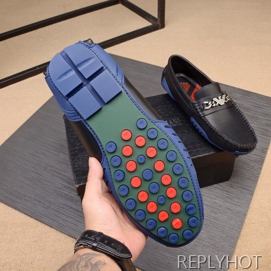 Armani 2020 Mens Leather Loafer