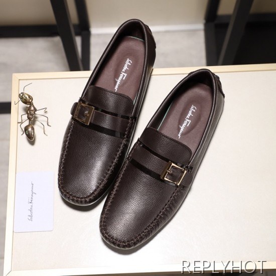 Ferragamo  2020 Mens Leather Loafer