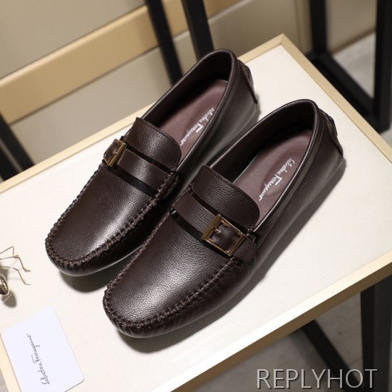 Ferragamo  2020 Mens Leather Loafer