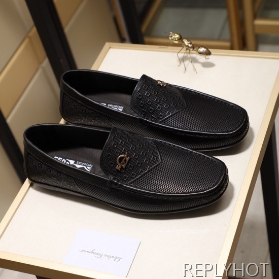 Ferragamo  2020 Mens Leather Loafer