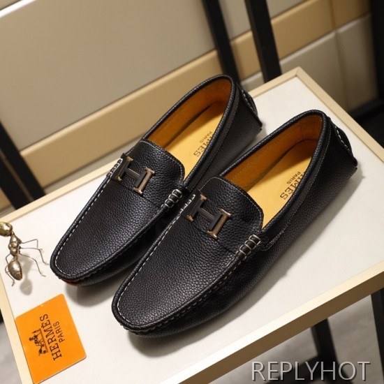Hermes 2020 Mens Leather Loafer