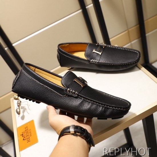 Hermes 2020 Mens Leather Loafer