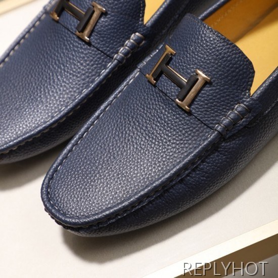 Hermes 2020 Mens Leather Loafer