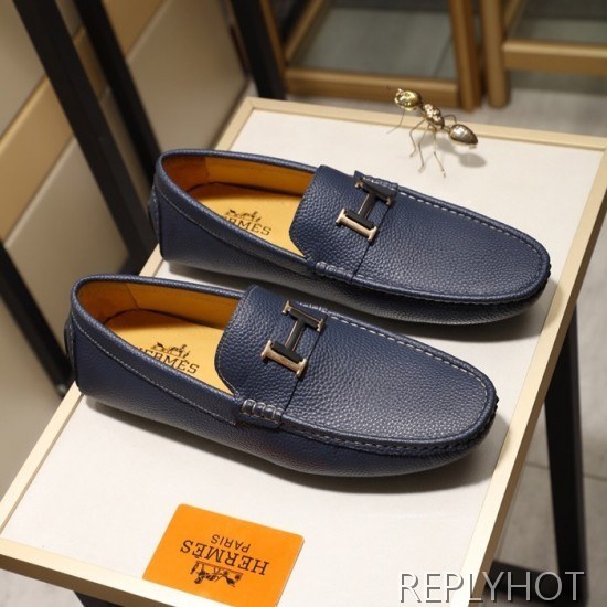Hermes 2020 Mens Leather Loafer