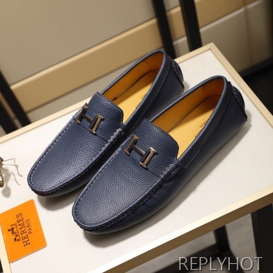 Hermes 2020 Mens Leather Loafer