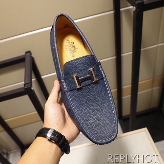Hermes 2020 Mens Leather Loafer