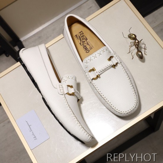 Ferragamo  2020 Mens Leather Loafer