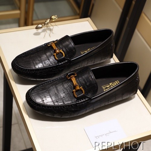 Ferragamo  2020 Mens Leather Loafer