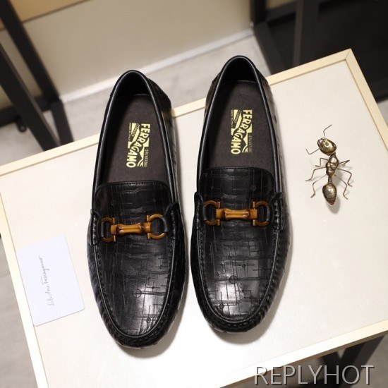 Ferragamo  2020 Mens Leather Loafer