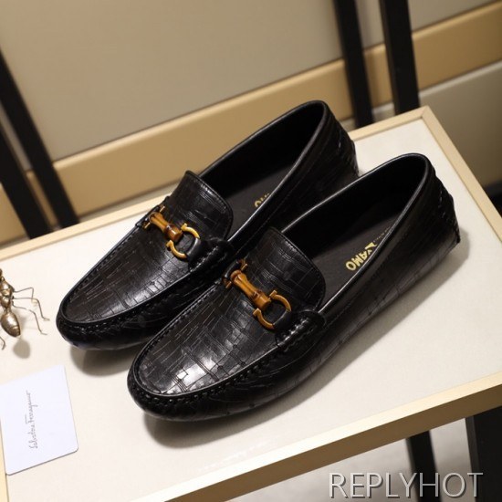 Ferragamo  2020 Mens Leather Loafer