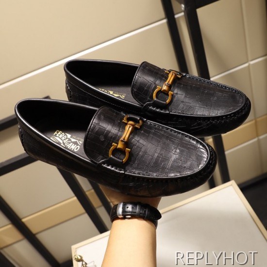 Ferragamo  2020 Mens Leather Loafer