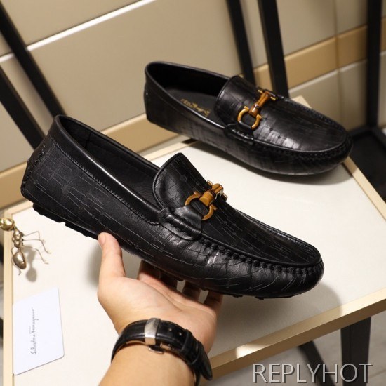 Ferragamo  2020 Mens Leather Loafer