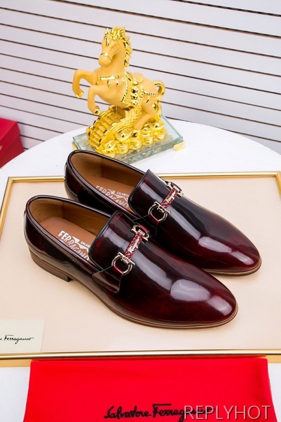 Ferragamo  2020 Mens Leather Loafer