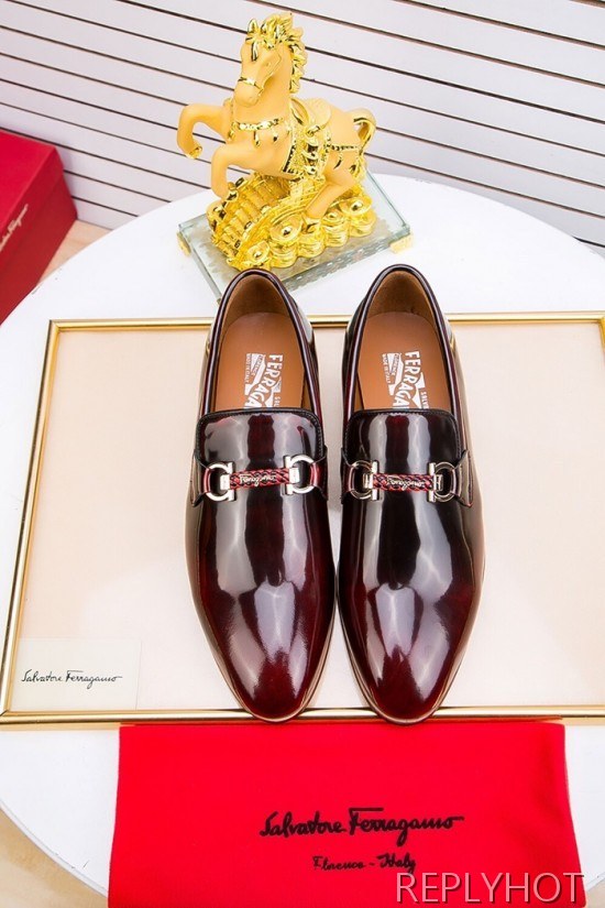 Ferragamo  2020 Mens Leather Loafer