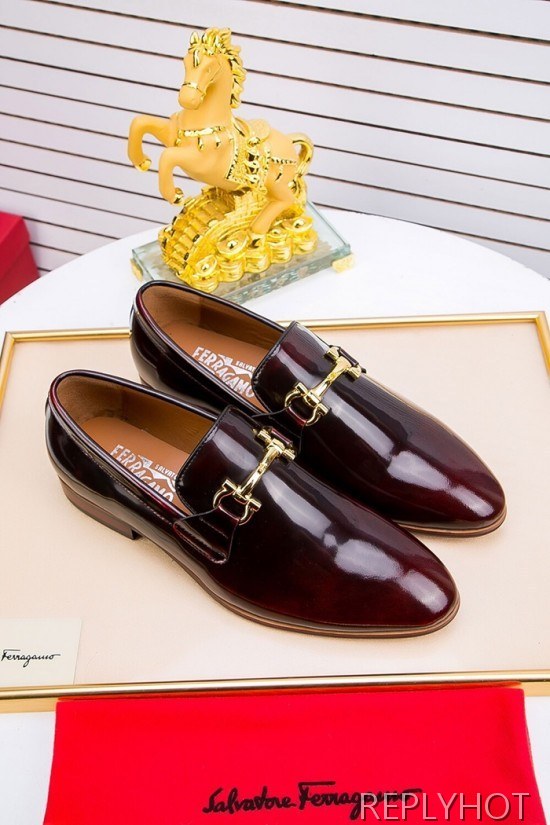 Ferragamo  2020 Mens Leather Loafer