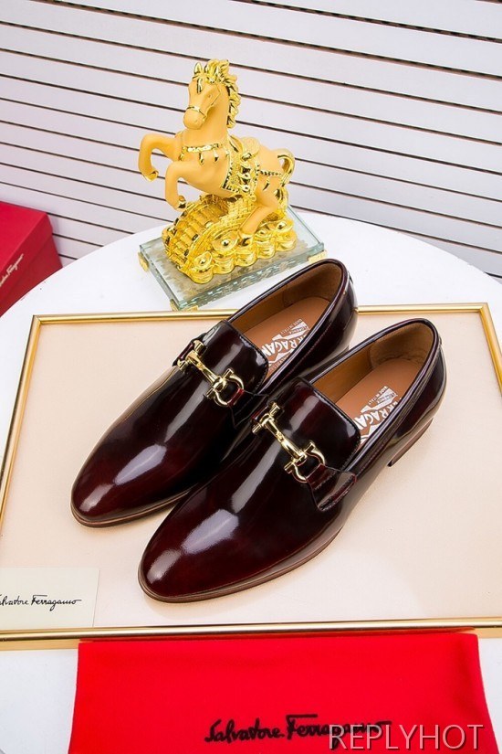 Ferragamo  2020 Mens Leather Loafer