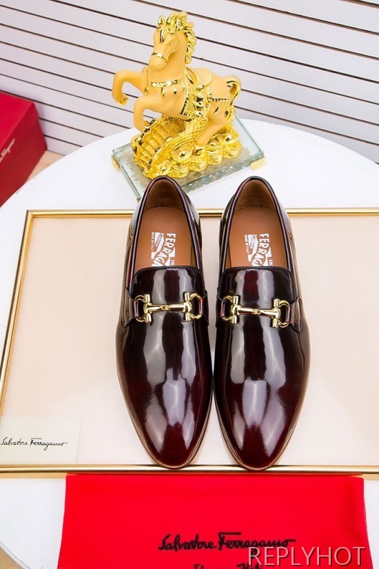 Ferragamo  2020 Mens Leather Loafer