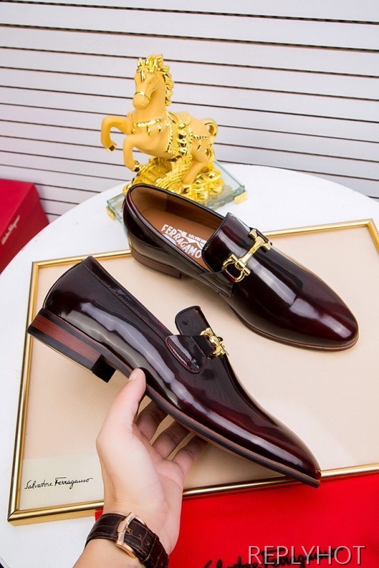 Ferragamo  2020 Mens Leather Loafer