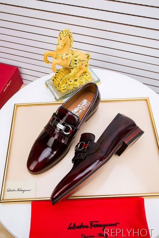 Ferragamo  2020 Mens Leather Loafer