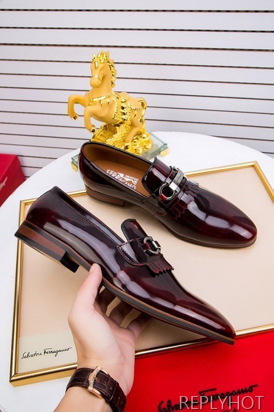 Ferragamo  2020 Mens Leather Loafer