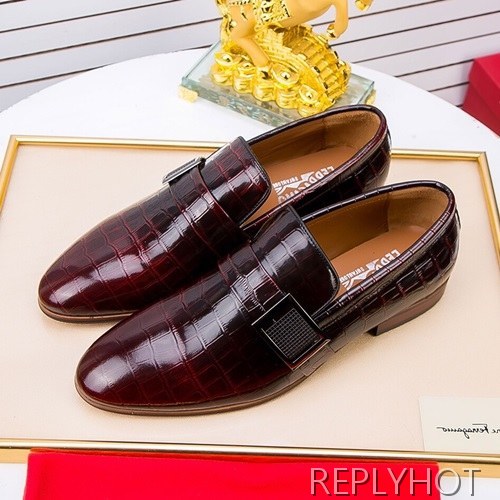 Ferragamo  2020 Mens Leather Loafer